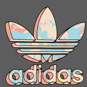 Adidas, logo colores