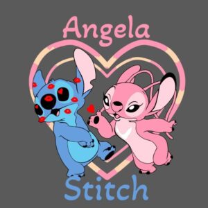 Angela y Stitch
