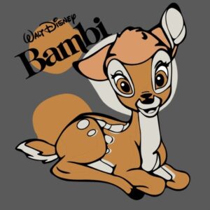 Bambi acostado
