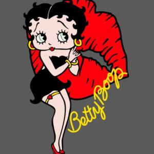 Betty boop, beso