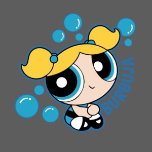 Burbuja sentada, powerpuff girls