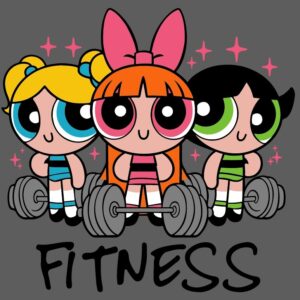 Chicas super poderosas, fitness