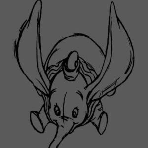 Dumbo, dibujo