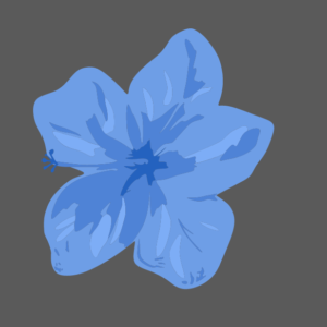 Flor azul