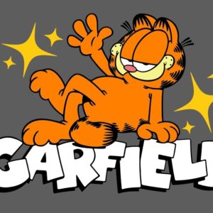 Garfield acostado