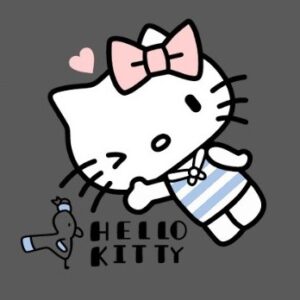 Hello Kitty, guiño