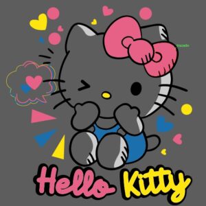 Hello kitty, contorno