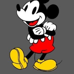 Mickey manos cruzadas
