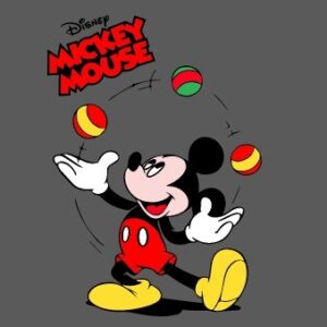 Mickey Mouse, jugando