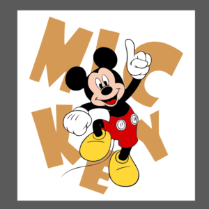Mickey Mouse, brincando