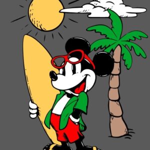 Mickey Mouse, playa