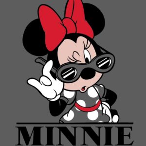 Minnie con lentes de sol