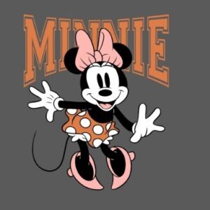 Minnie, letras atrás