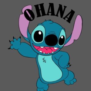 Ohana Stitch saludando