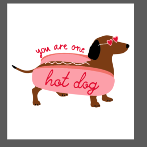 Perro salchica, hot dog