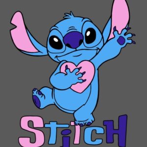 Stitch con corazón