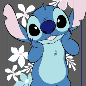 Stitch flores