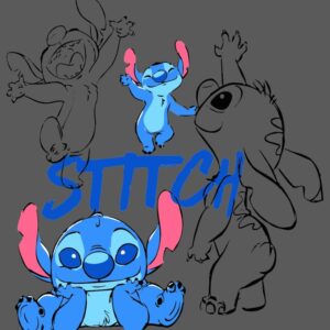 Stitch, varias figuras