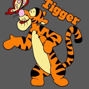 Tigger con mariposa