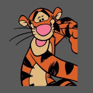 Tigger, medio cuerpo