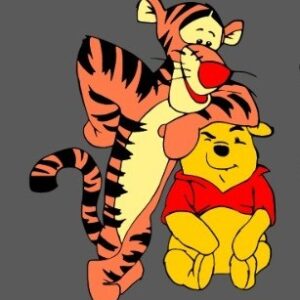 Tigger and Winnie the Pooh